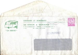 Enveloppe de la marque