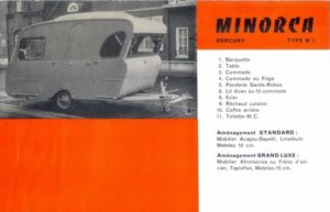 Modèle Minorca- 1965